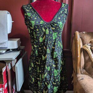 Sourpuss vintage monster dress